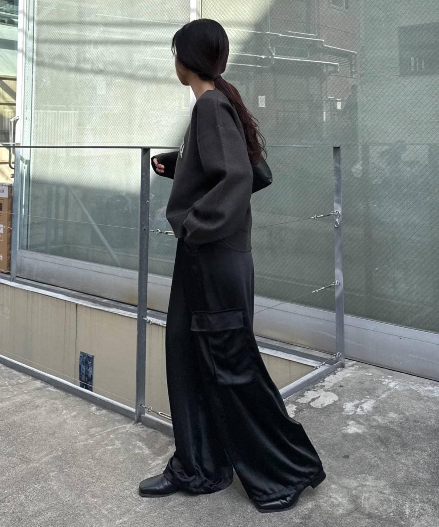 衛衣風格學院標誌針織衫