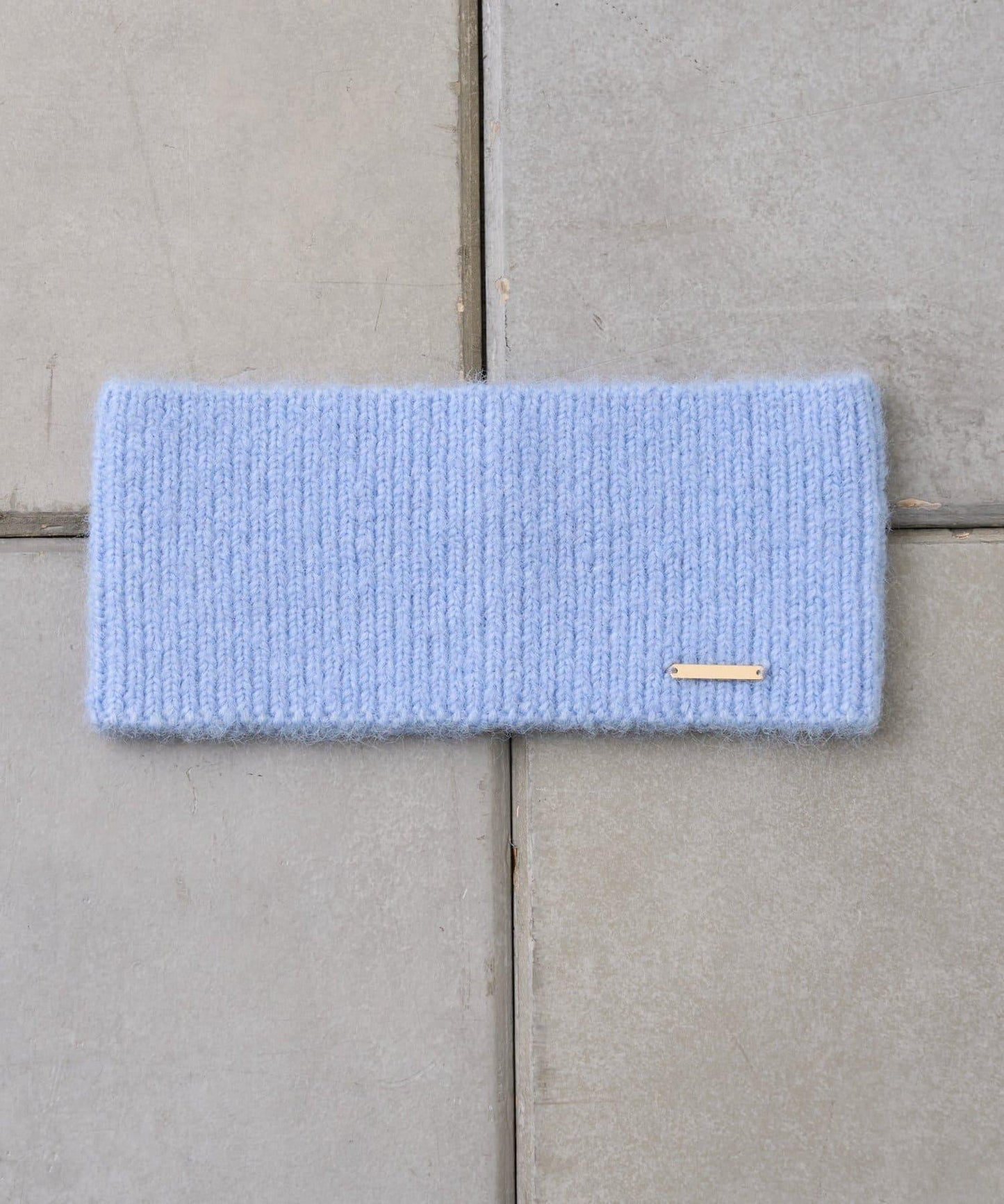 【平價】帶飾牌羅紋髮帶