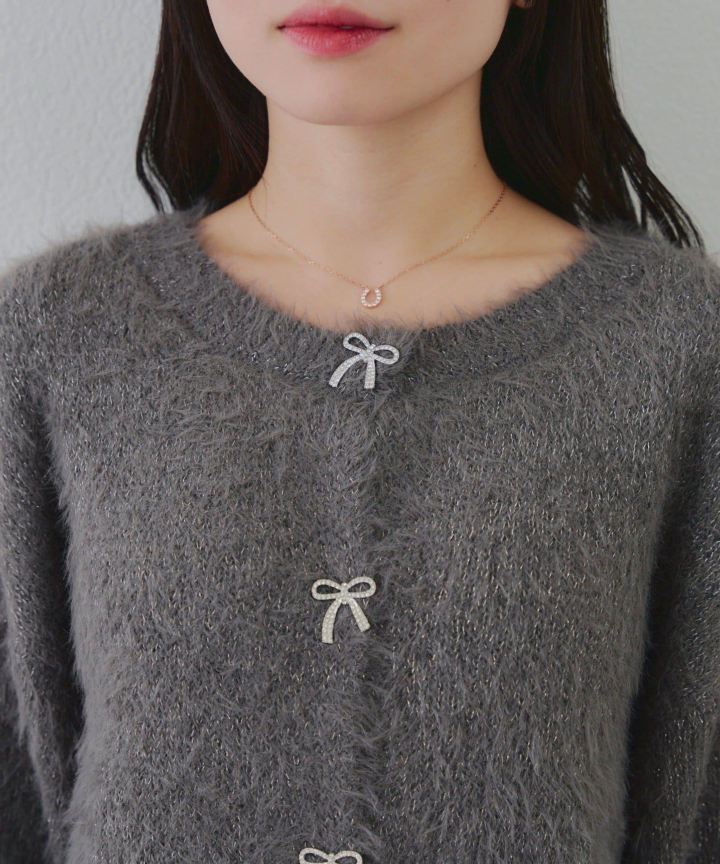 【RMAF】水鑽蝴蝶結開衫