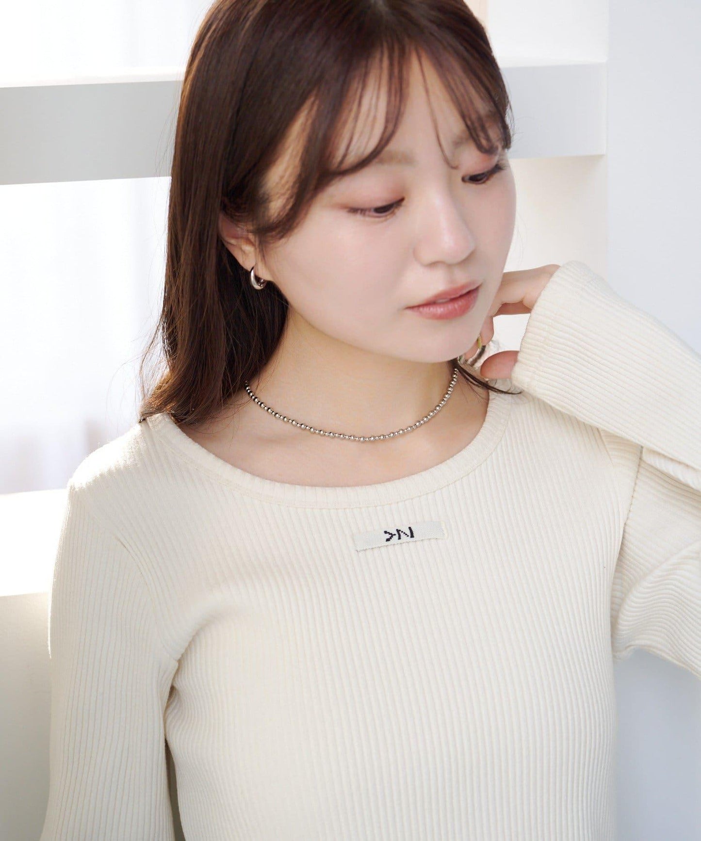 【fiw.】金屬珠子項鍊