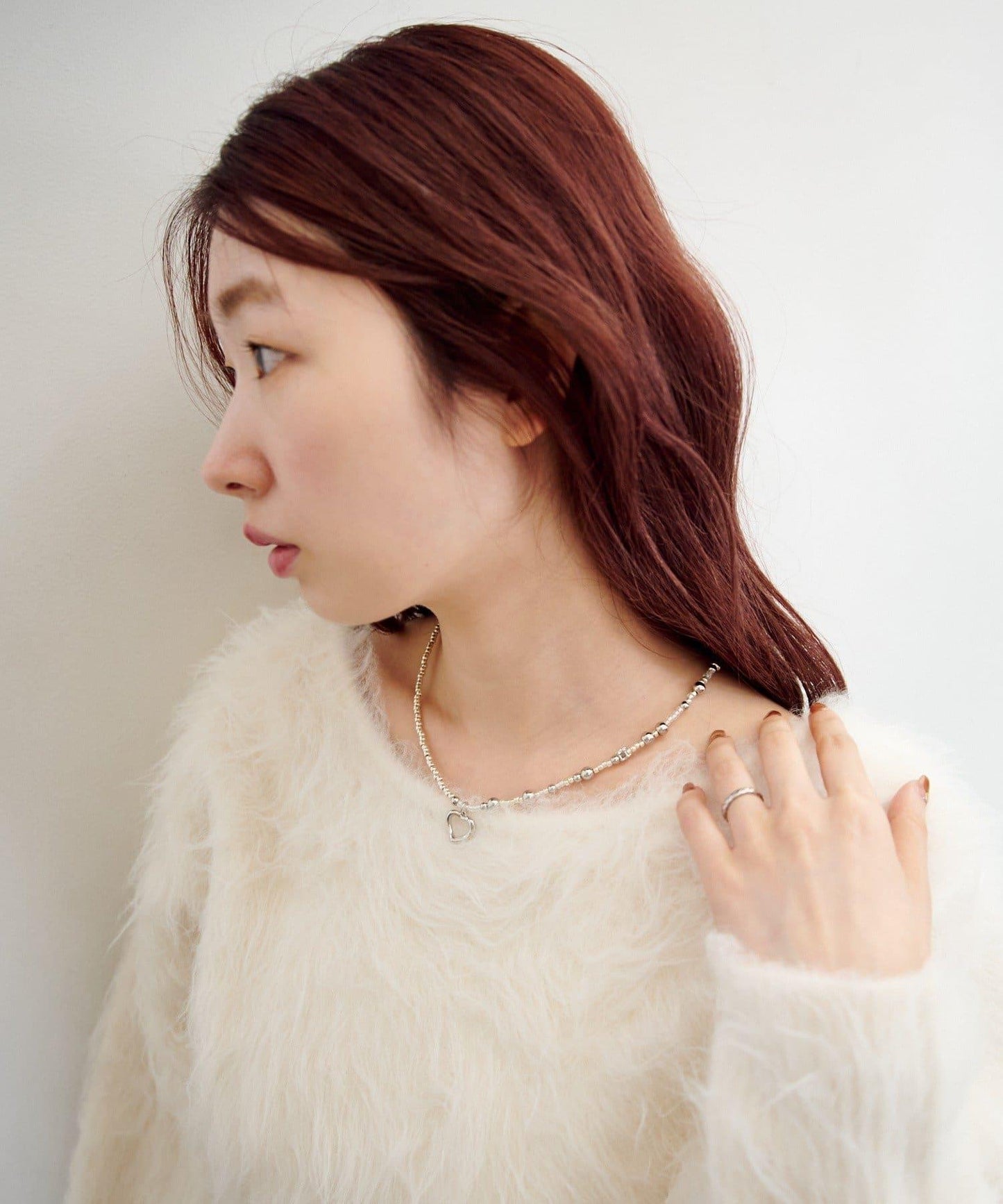 【fiw.】愛心珠子項鍊