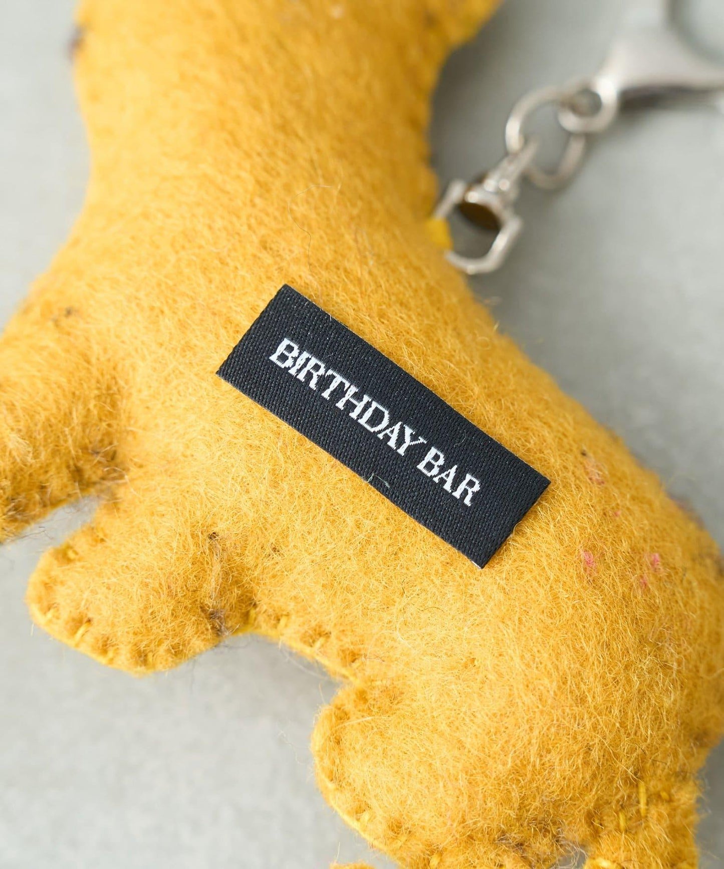 羊毛氈動物鑰匙扣