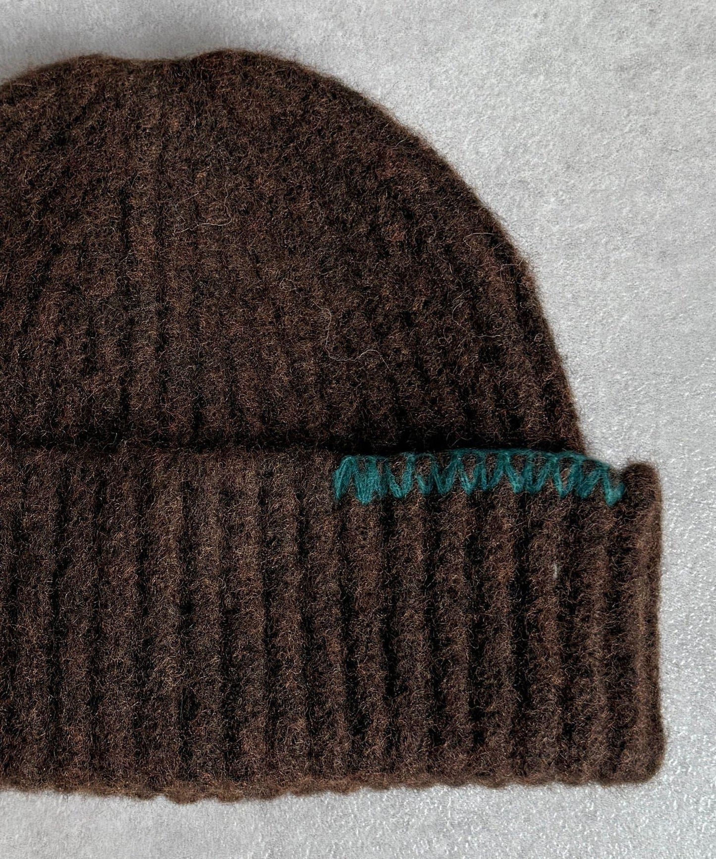 拼色縫線針織帽