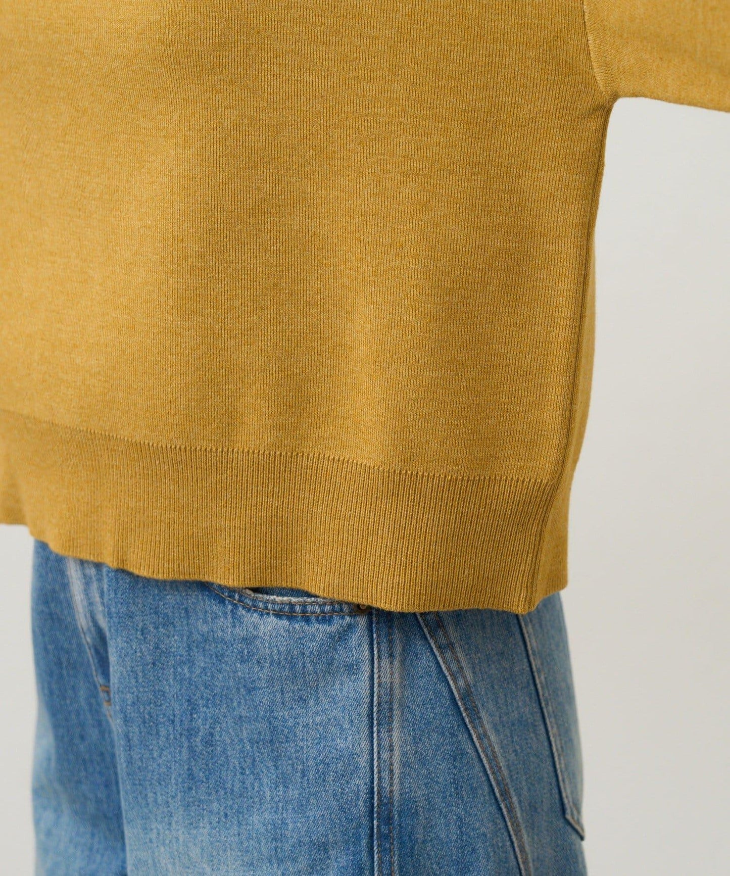 全針高領針織衫