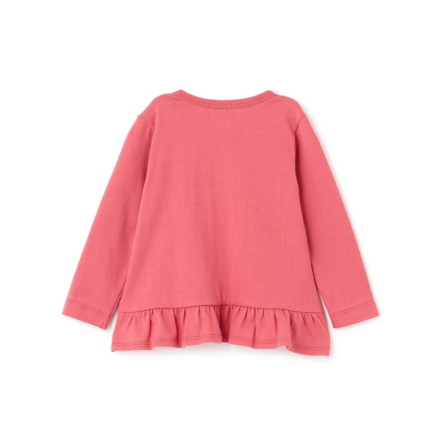 mimi醬 格子貼布 長袖T恤