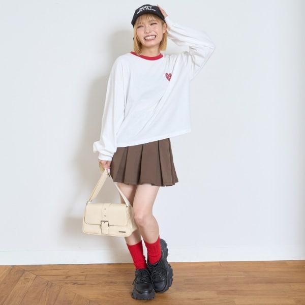 【GOODPRICE】【易護理】帶腰帶百褶裙