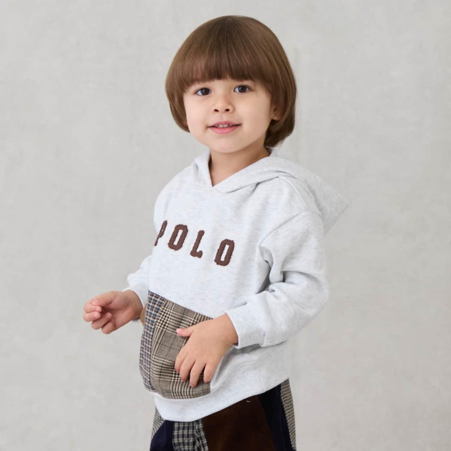 【POLO BCS】拼接連帽衛衣