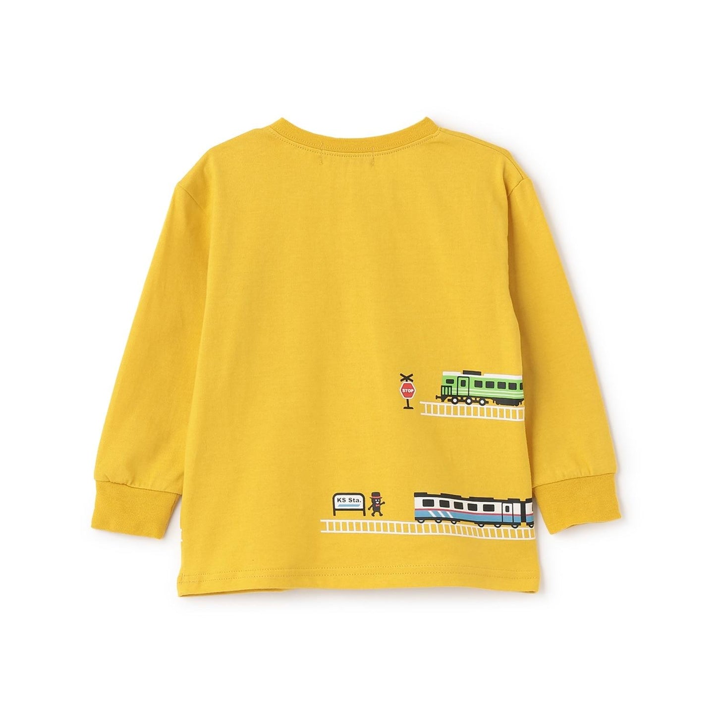 【人氣商品】【直營店無售】電車印花長袖T恤