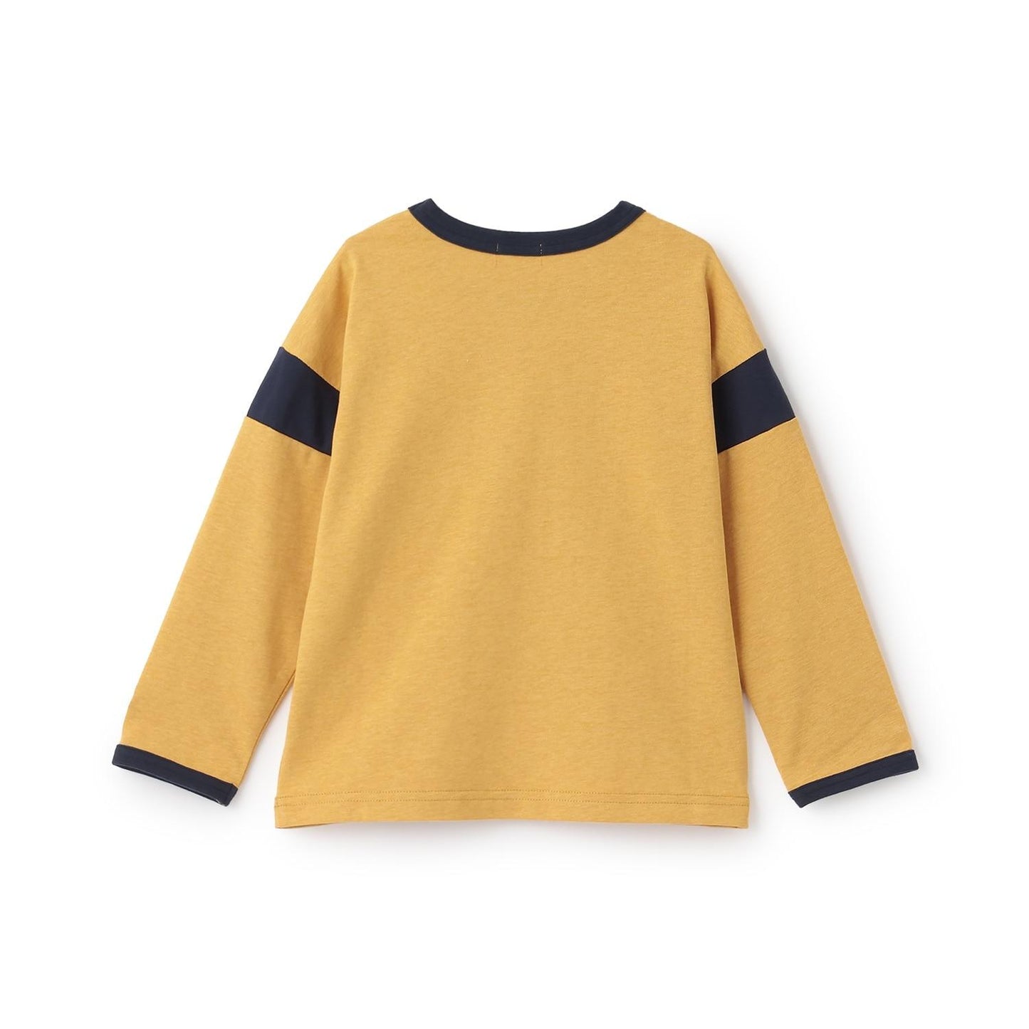 彩色標誌刺繡長袖T恤