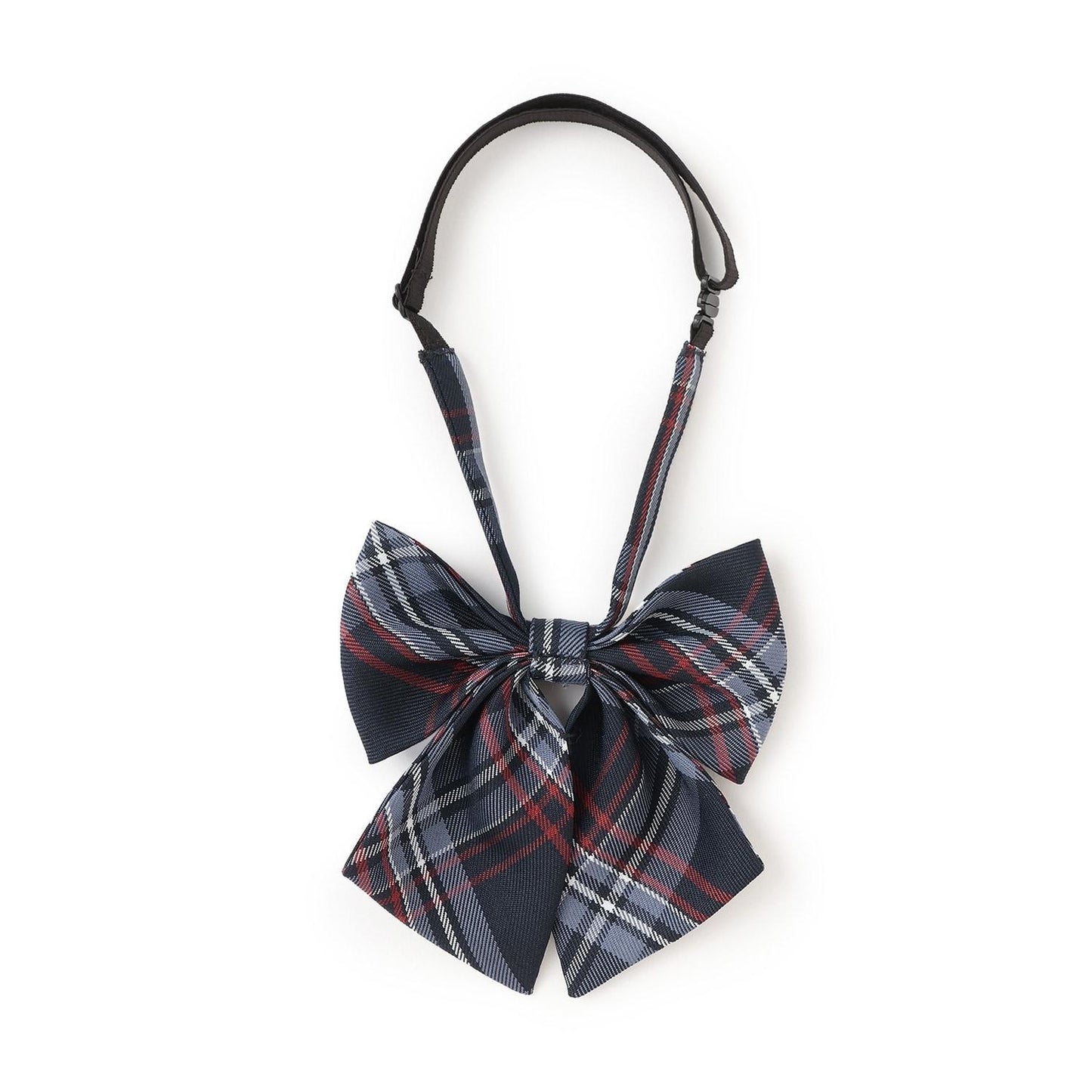 【畢業服・典禮】格紋蝴蝶結領帶
