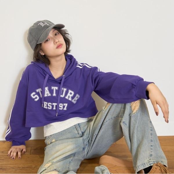 【LTXC/速幹】短款連帽衫內搭套裝