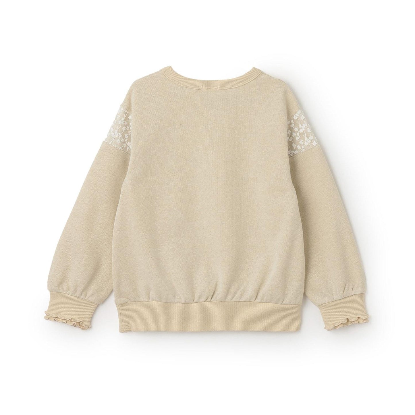 亮片衛衣 內襯毛圈 拼接蕾絲 休閒上衣