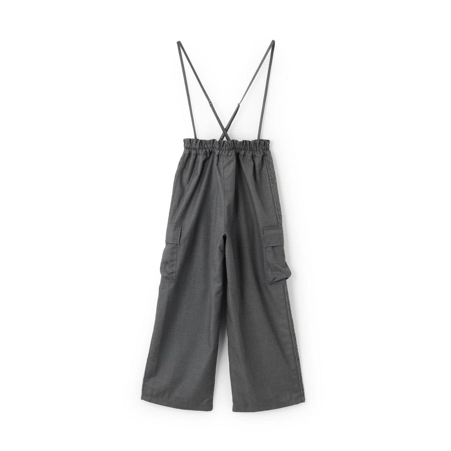 側邊蕾絲連體褲【2WAY】