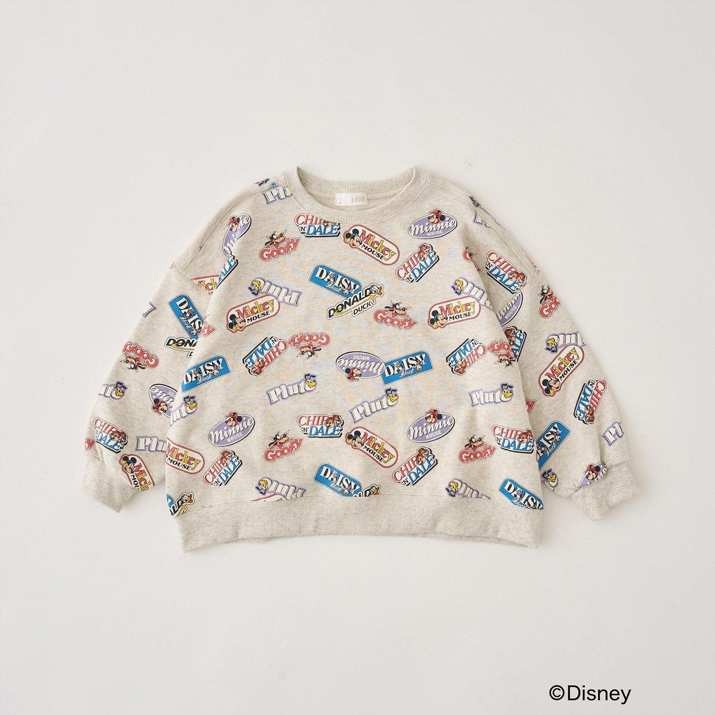 【《迪士尼》】【毛球拜拜內層毛圈】米奇&朋友/全印花衛衣