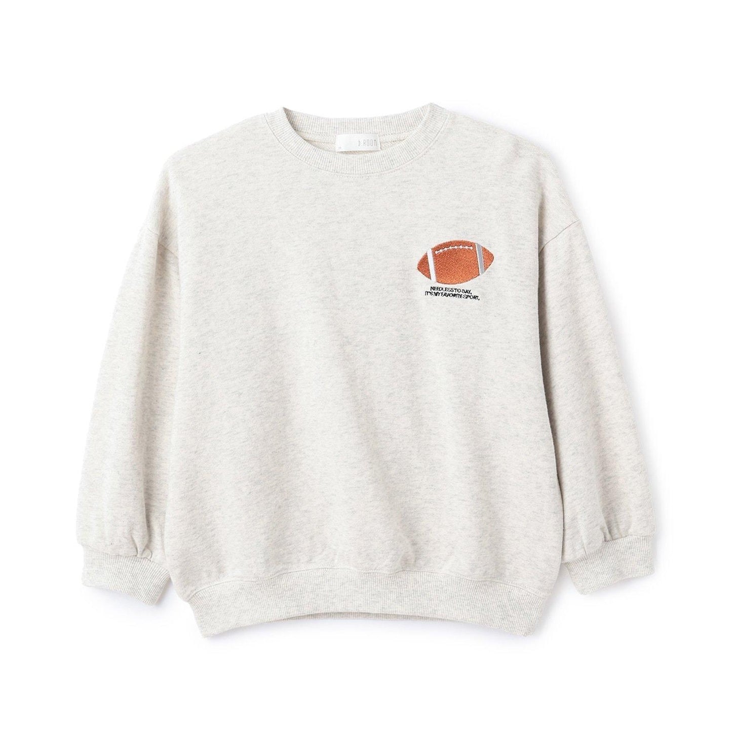 【防起球加絨】運動元素拼接衛衣