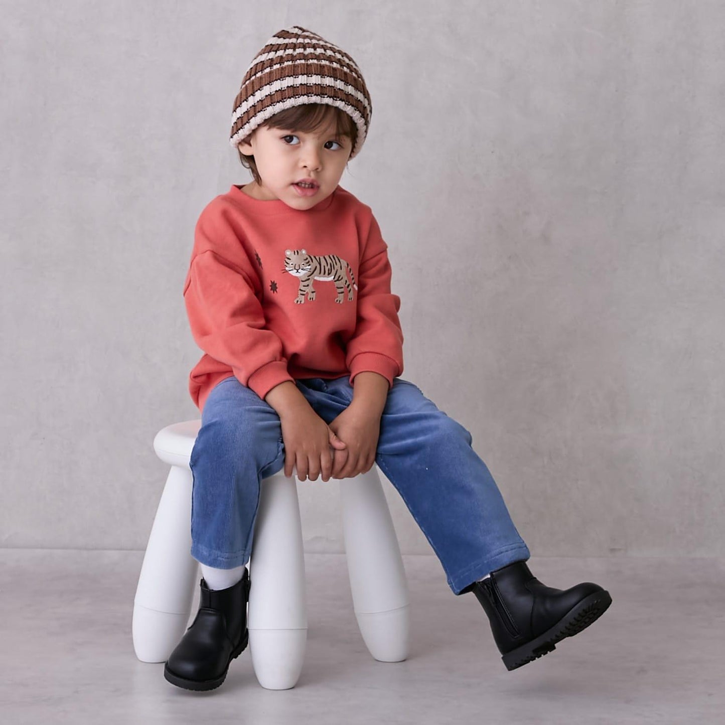 燈芯絨貝克工裝褲