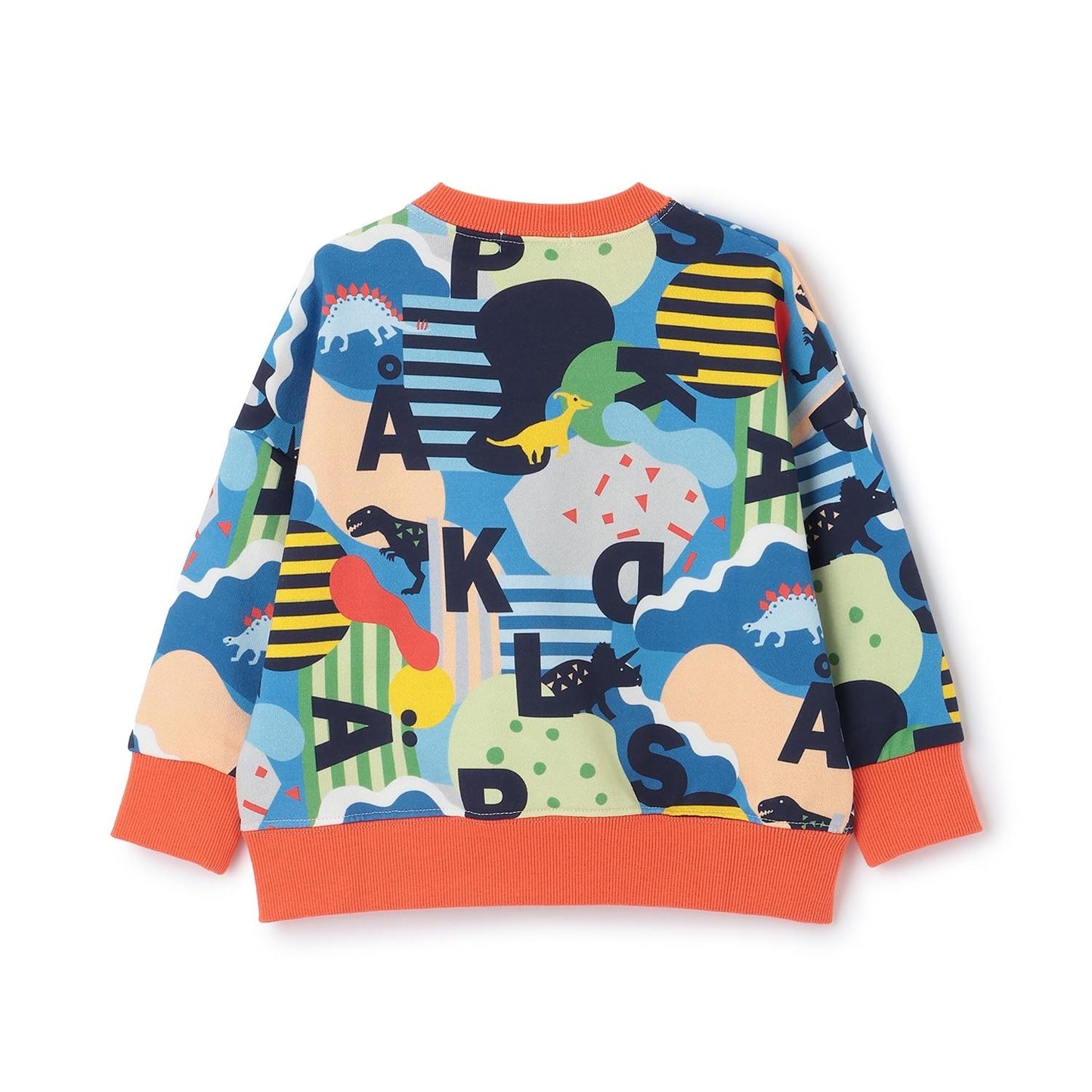 恐龍圖案LOGO印花衛衣