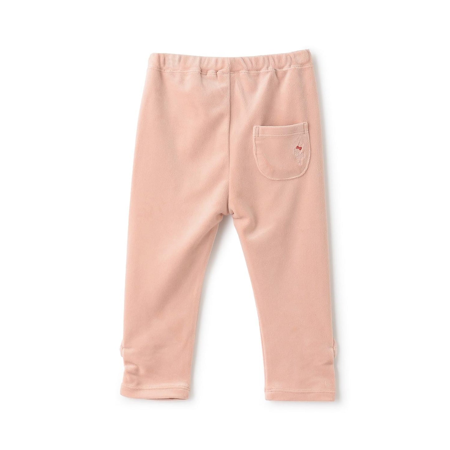 絲滑觸感天鵝絨打底褲