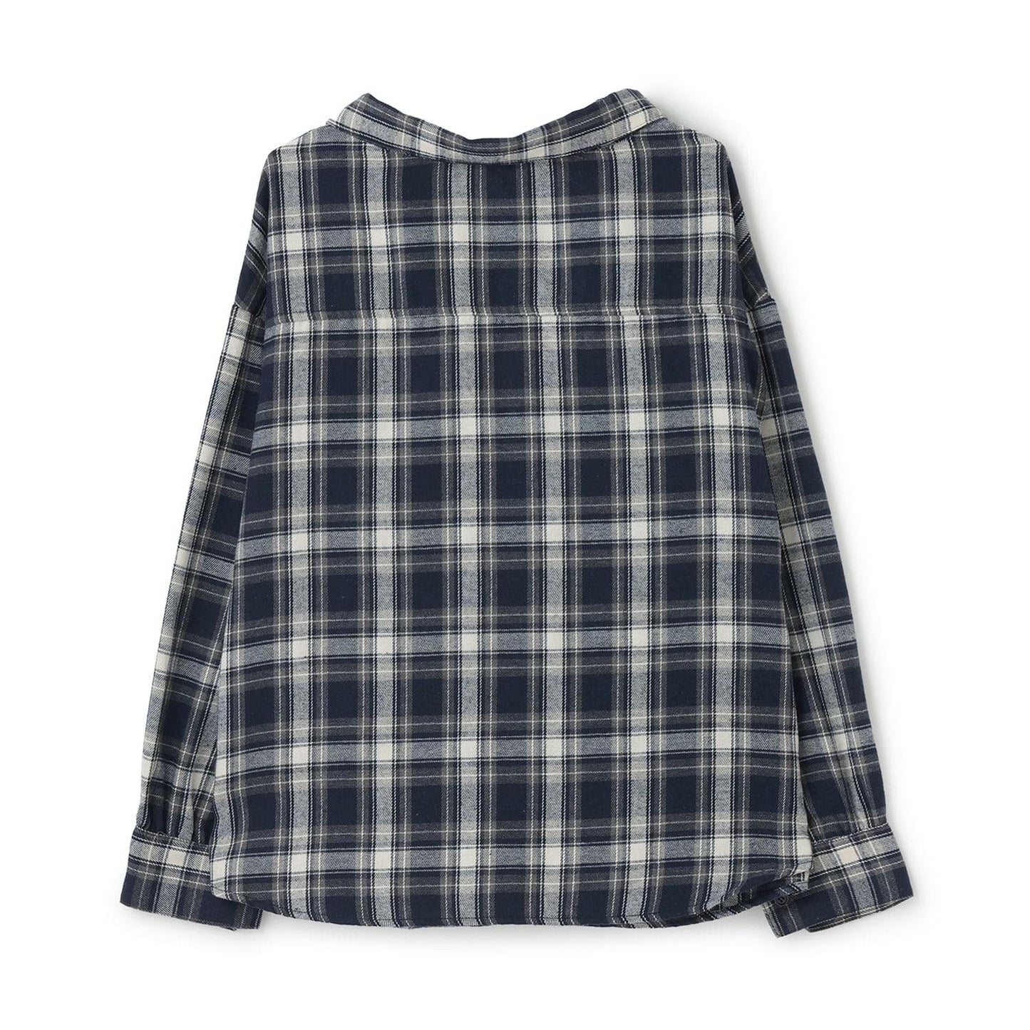 2WAY長袖格子襯衫套裝