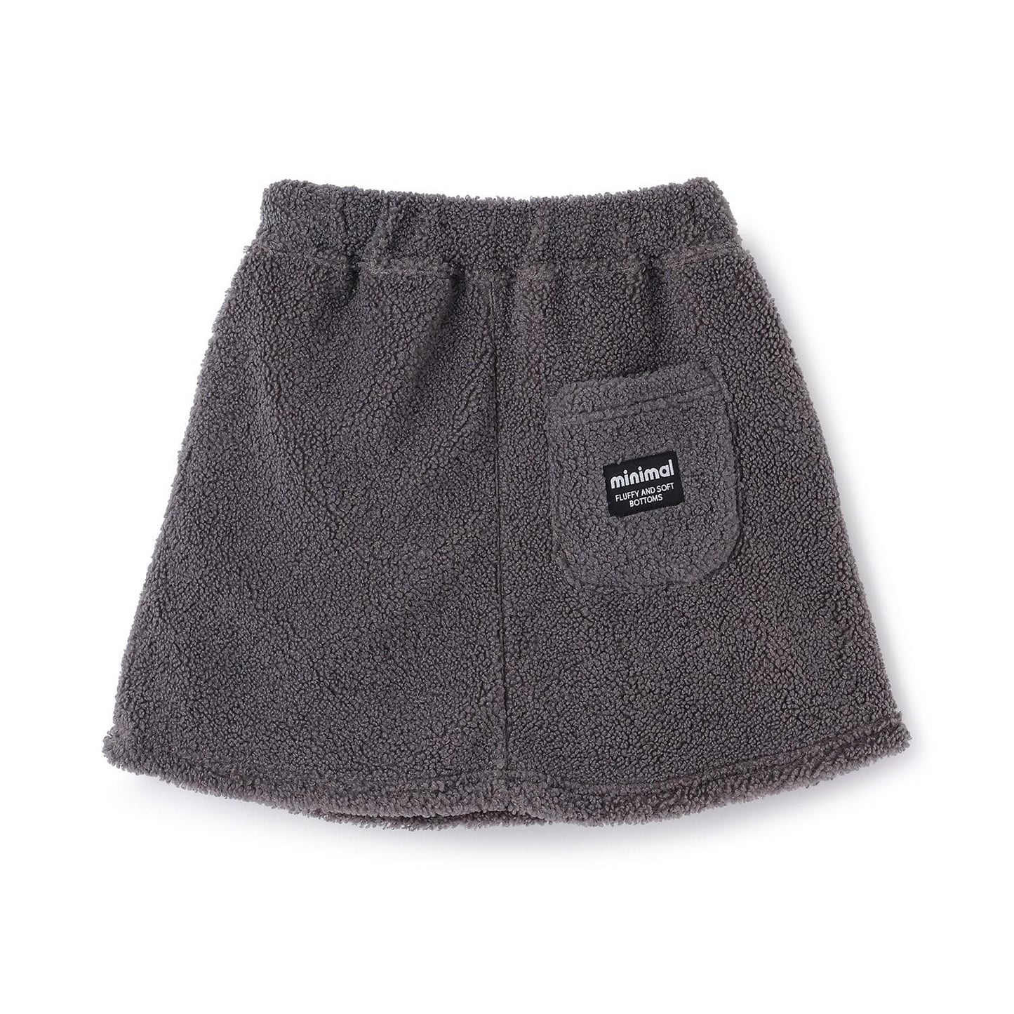 羊羔絨半身裙