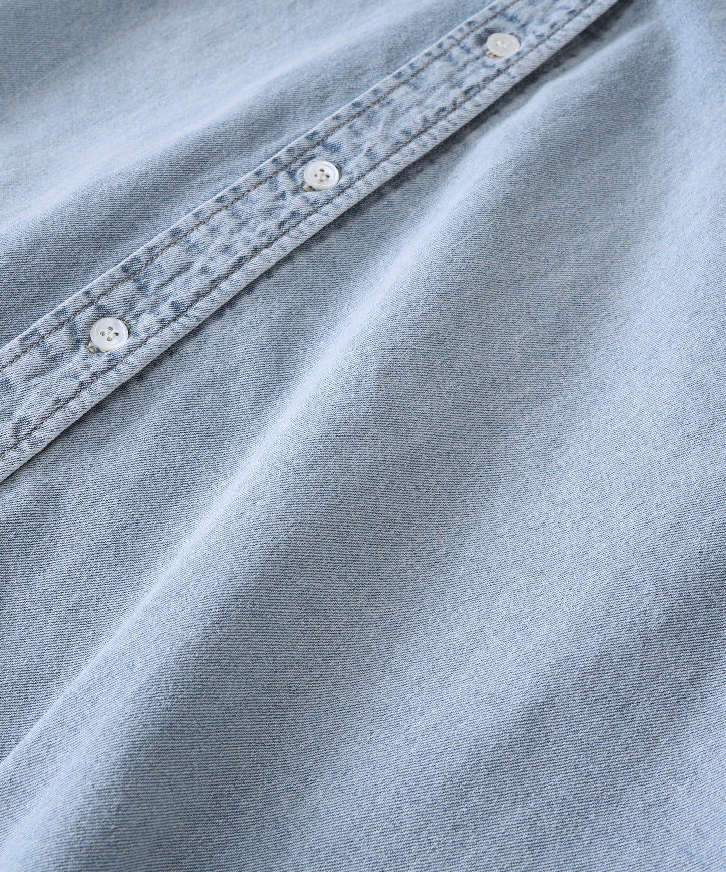 【MONN.:.(モン)】透明牛仔襯衫