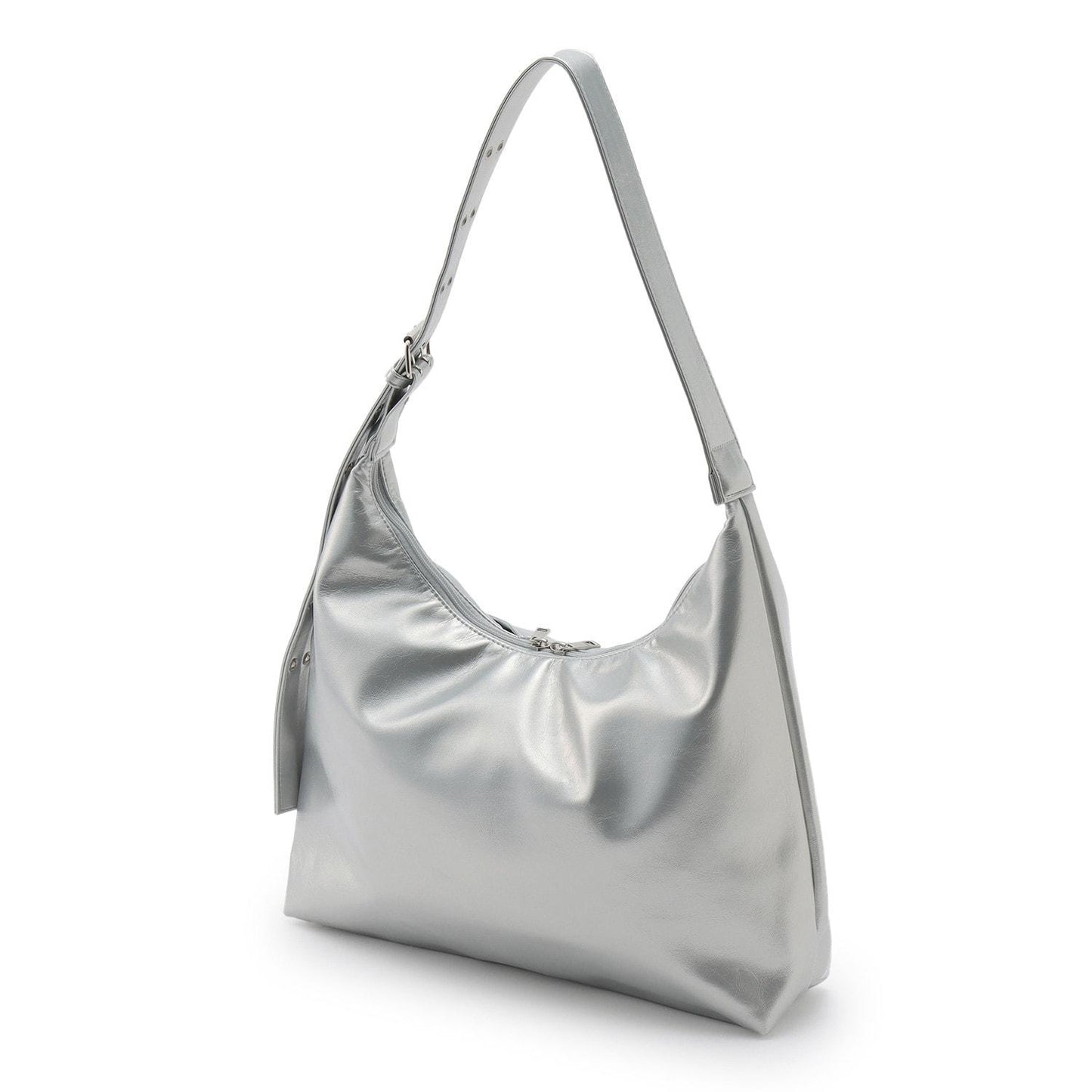 合成皮革大號單肩包