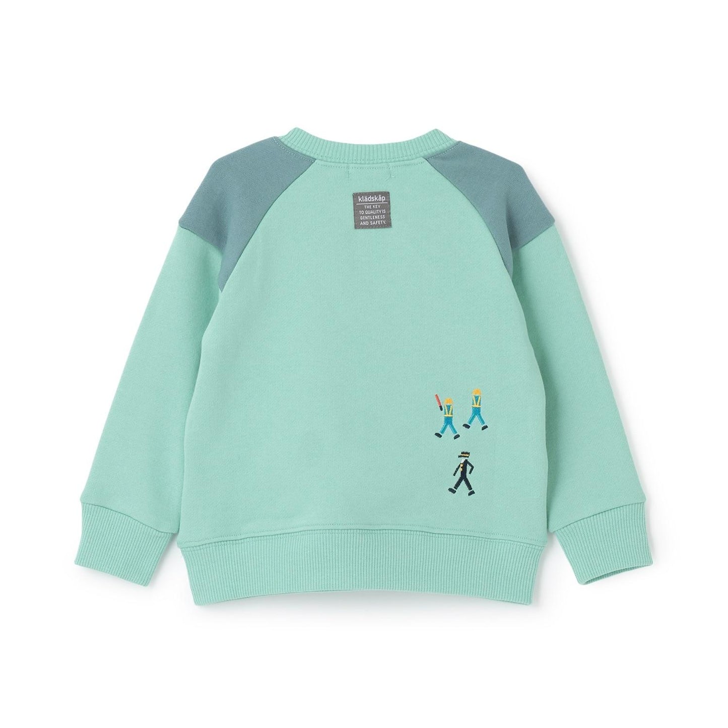 【人氣商品】【直營店無售】電車刺繡條紋袖衛衣