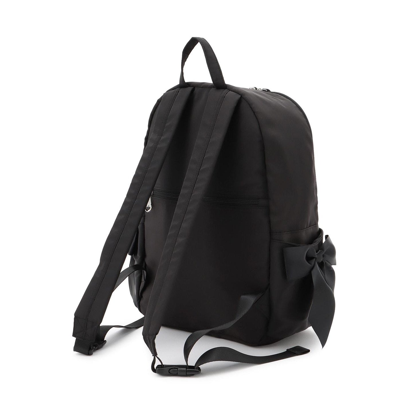 【メゾピアノママ】荷葉邊蝴蝶結媽媽雙肩包 容量約20L