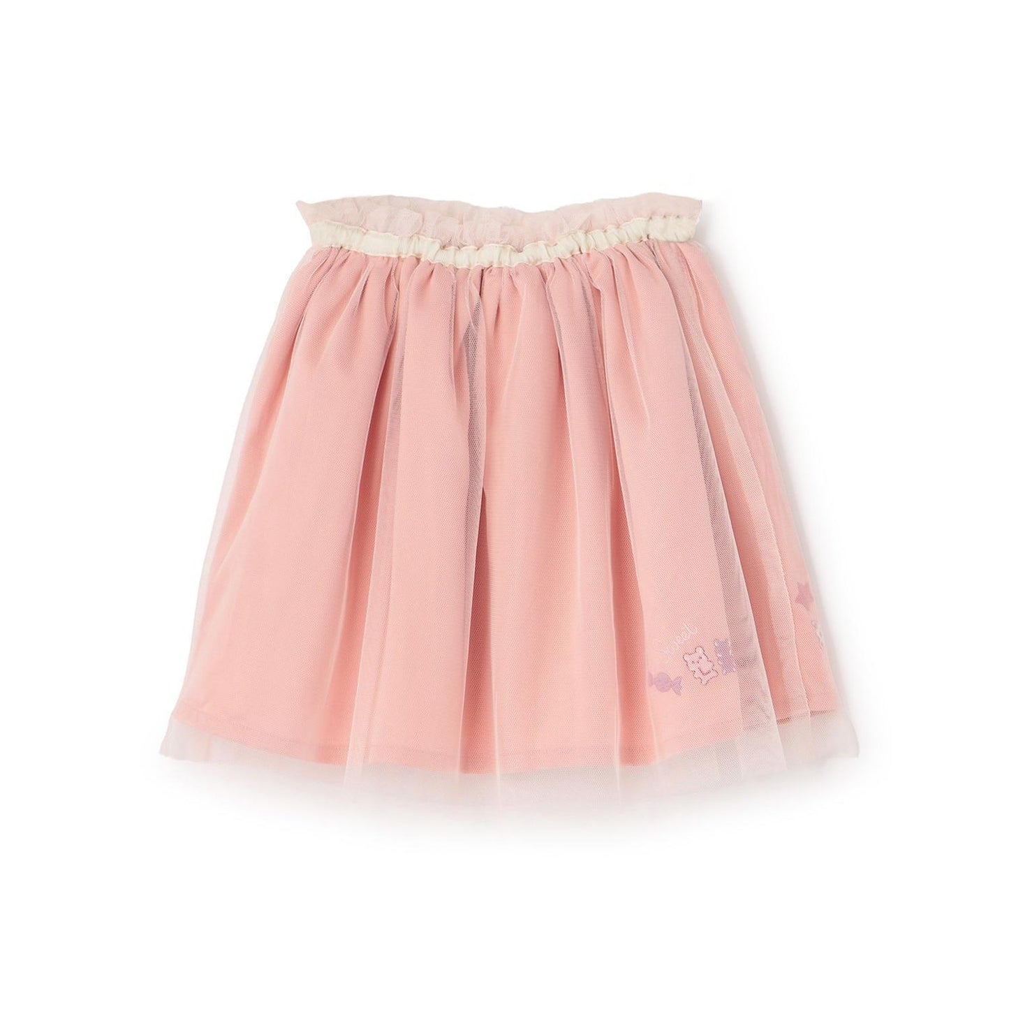 mimi醬刺繡網紗裙