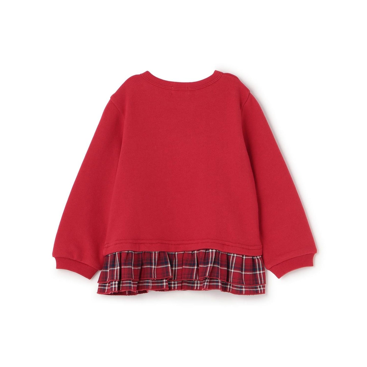 mimi醬貼布繡先染格子×衛衣布衛衣