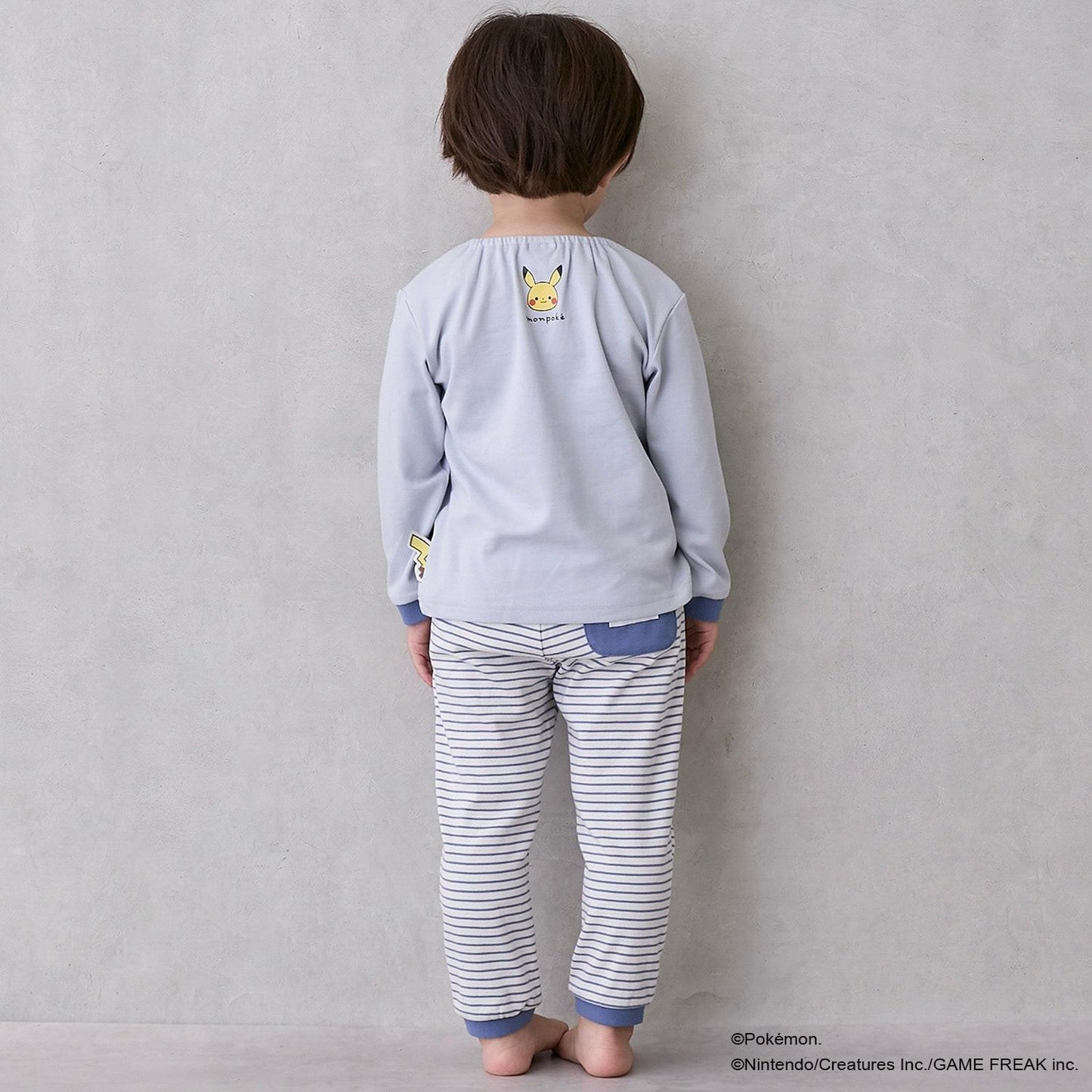 【モンポケ】柔滑睡衣