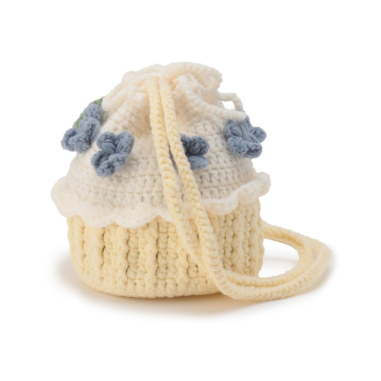 針織蛋糕斜挎包