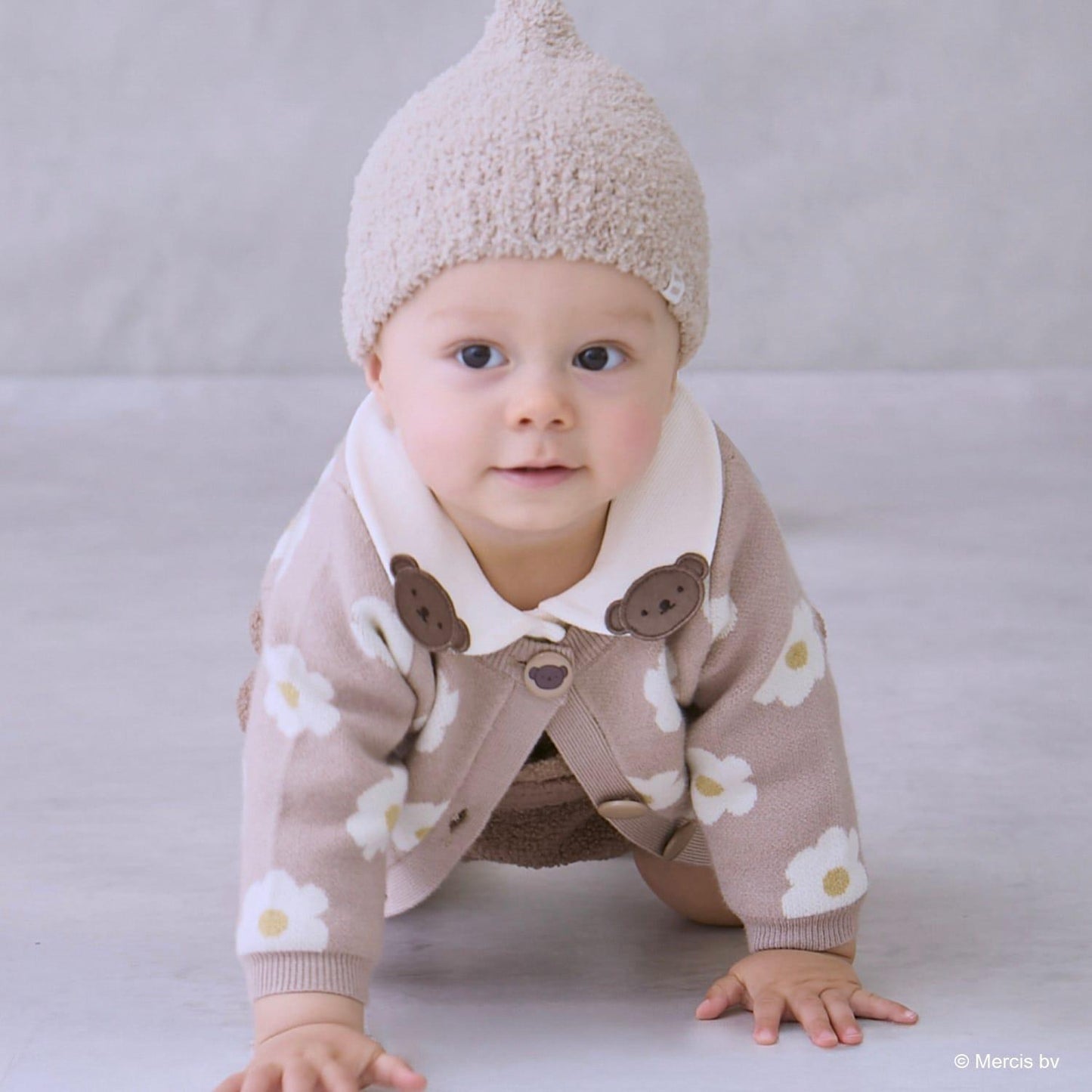 【dick bruna】花卉圖案針織開衫