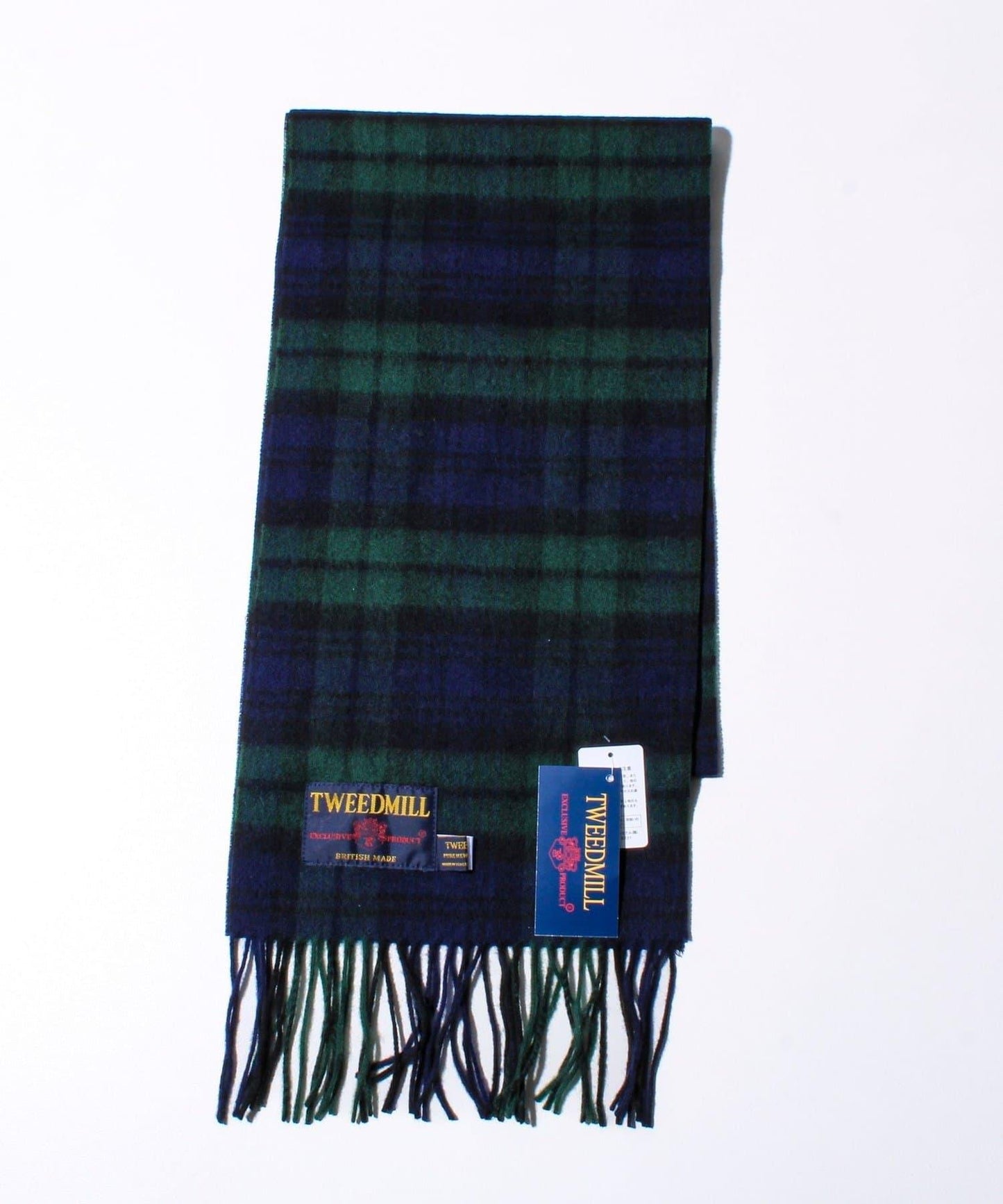 【TWEED MILL】羊毛格紋圍巾25