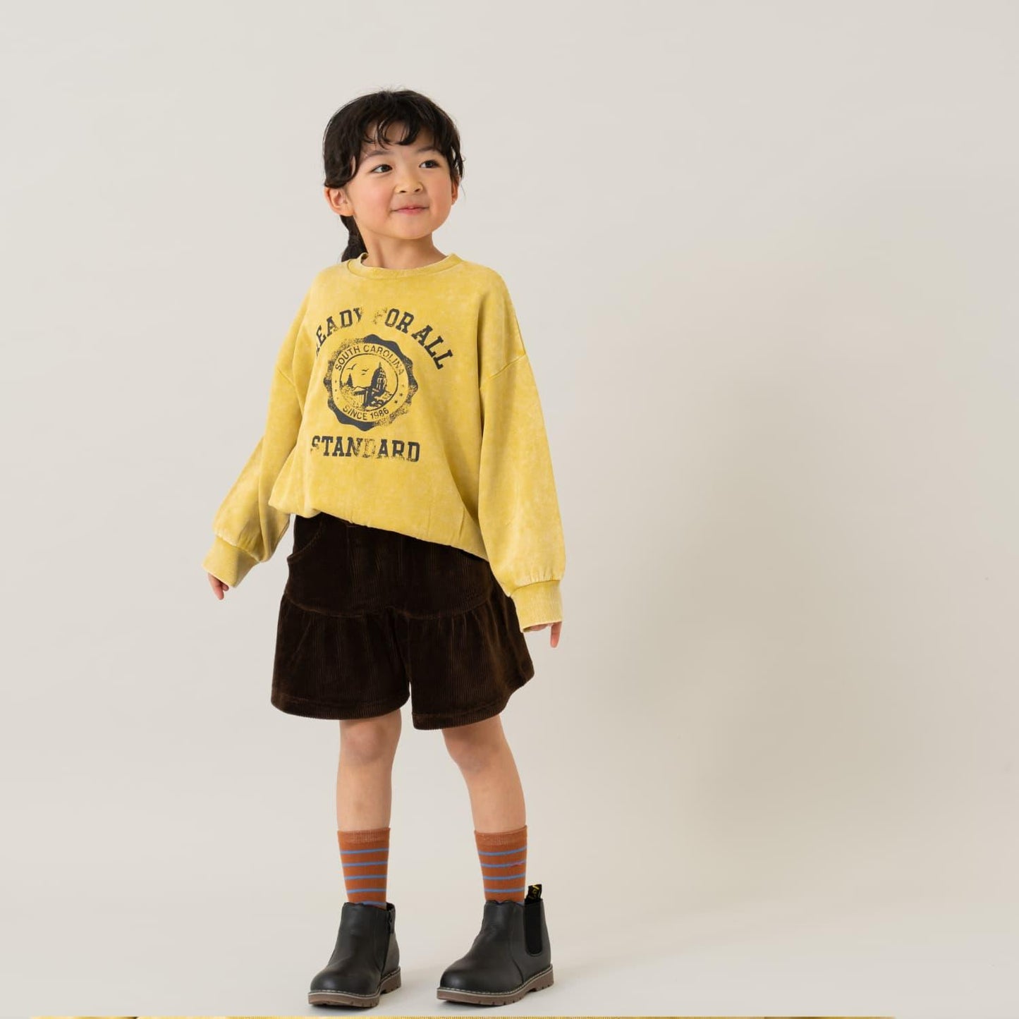 美式休閒風格印花衛衣