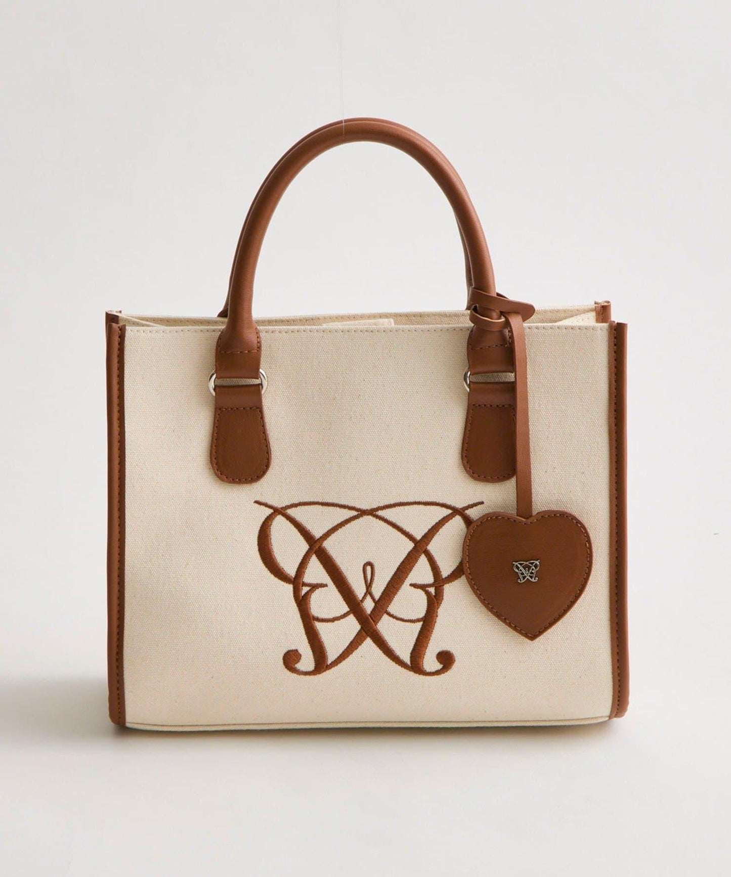 Aimerianejoie愛心鏡子掛飾迷你托特包