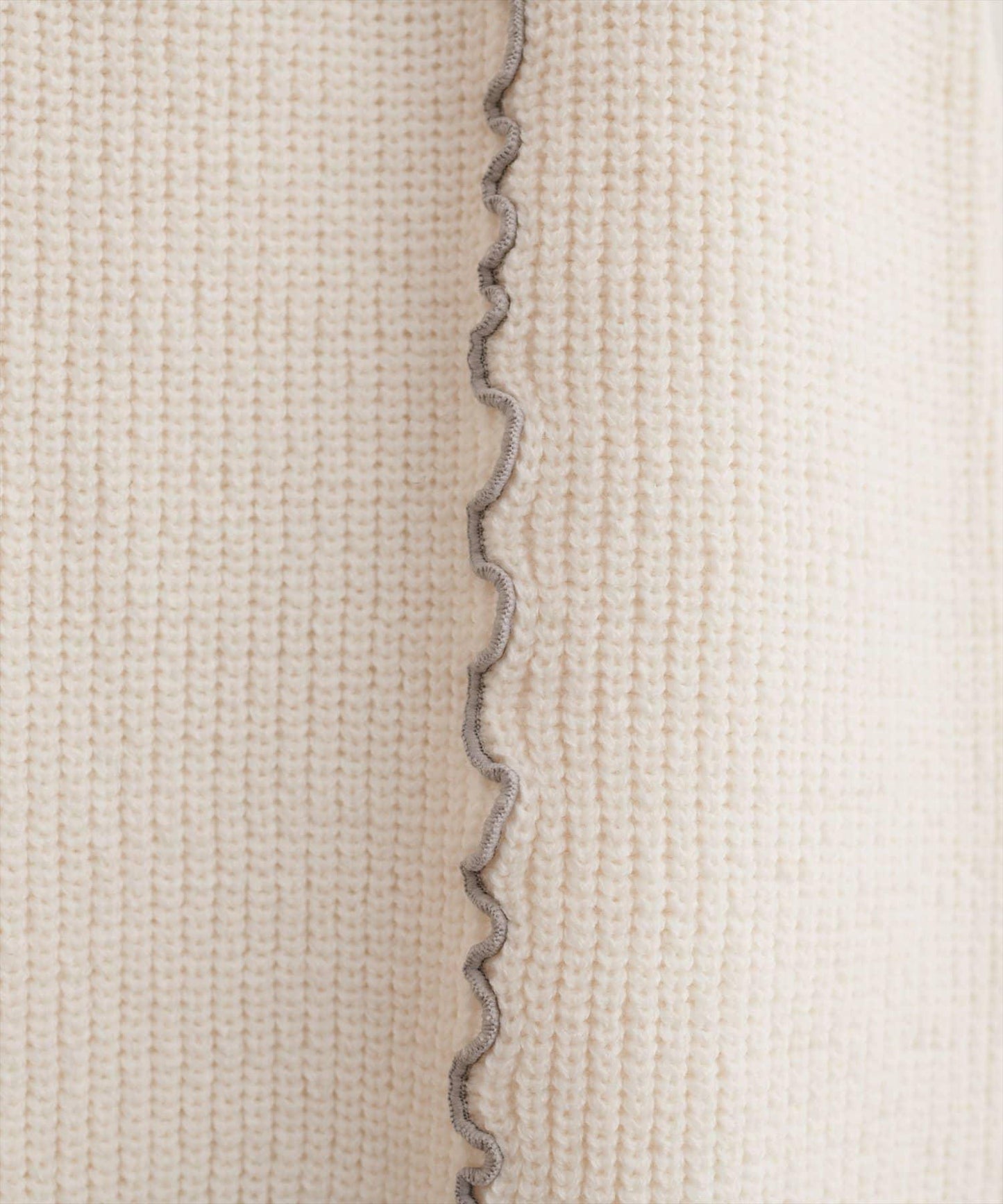 荷葉邊針織半身裙