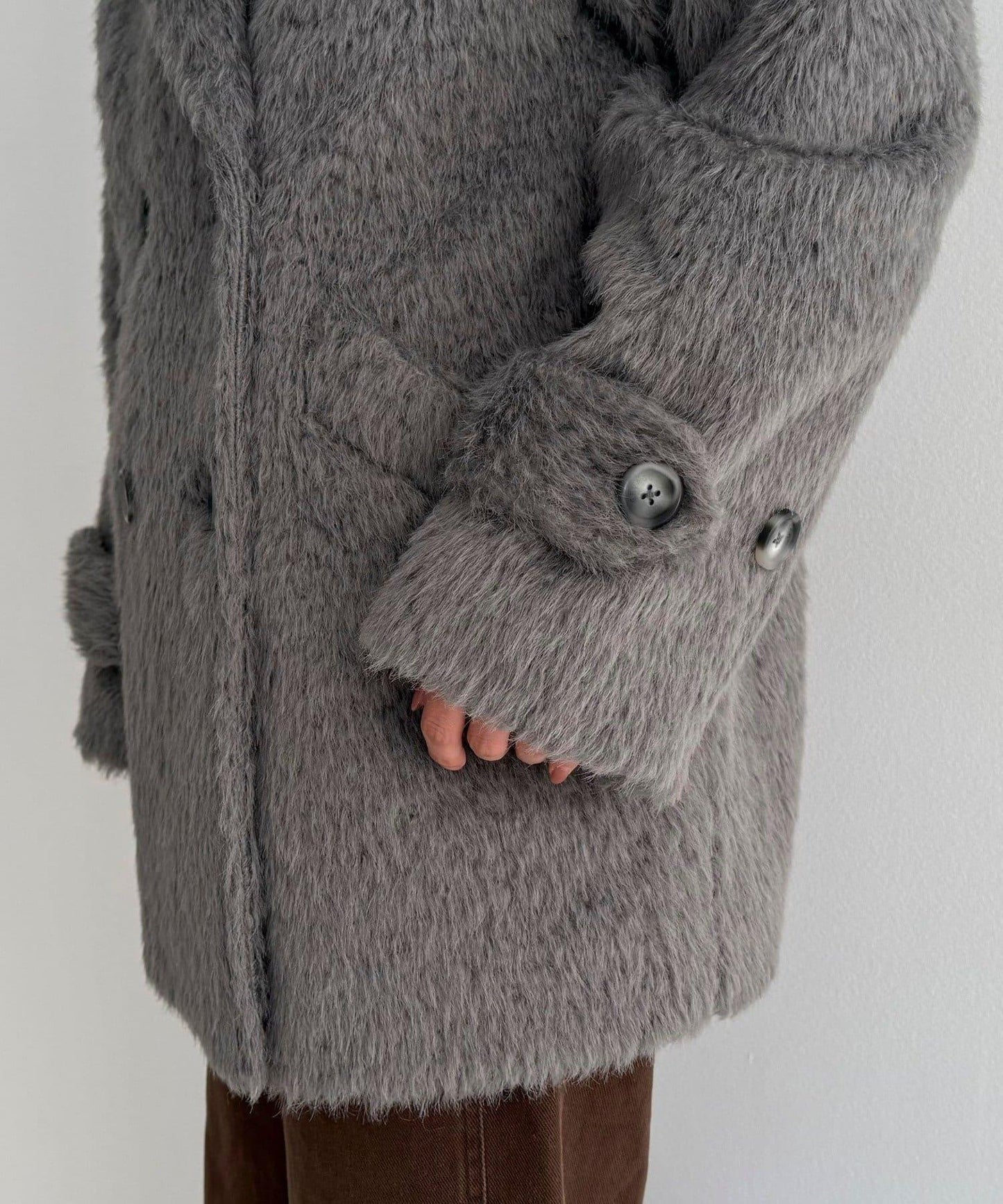 【GEVACO/ゲバコ】特別款長毛呢P大衣