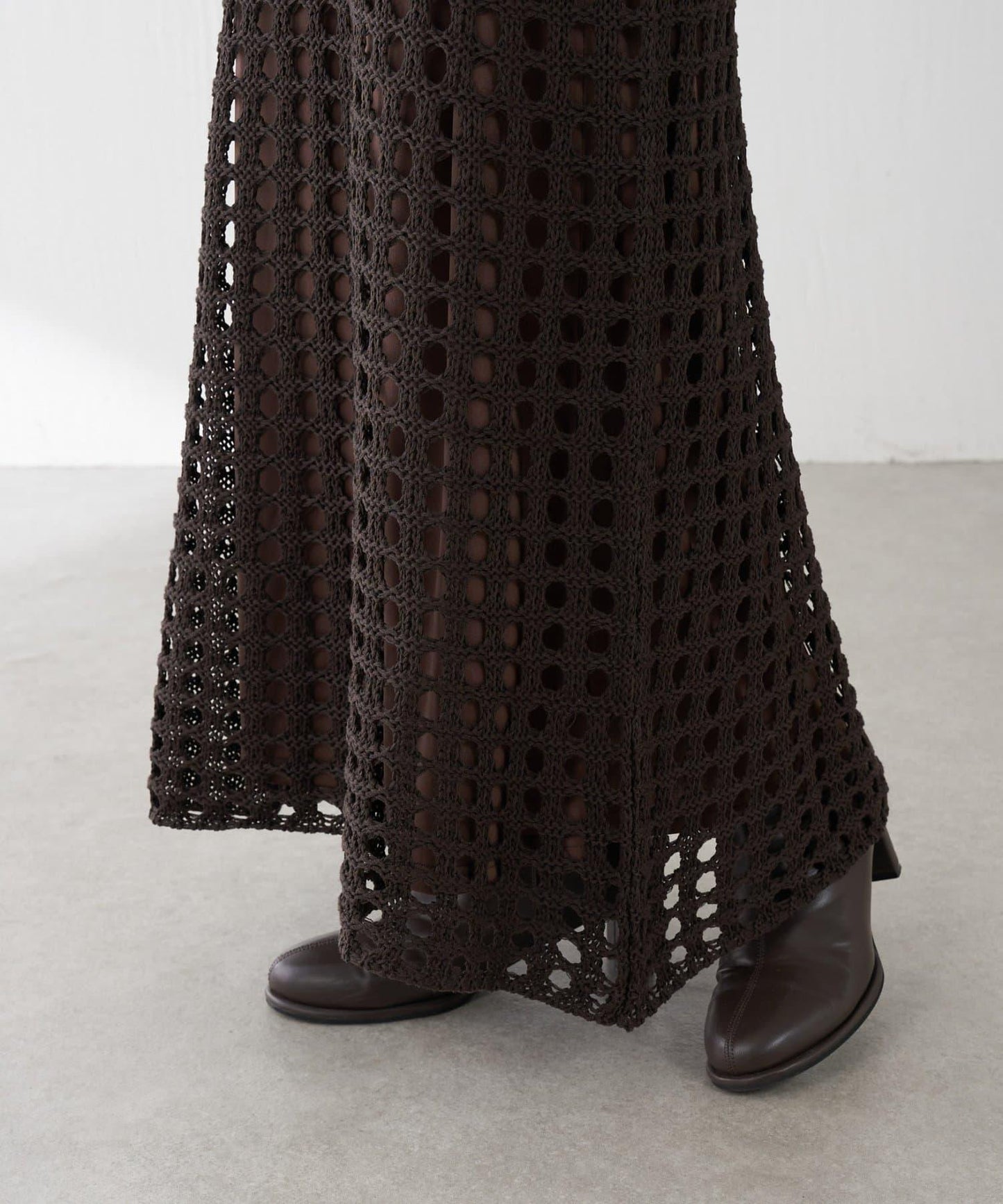 【多功能】鏤空編織長裙