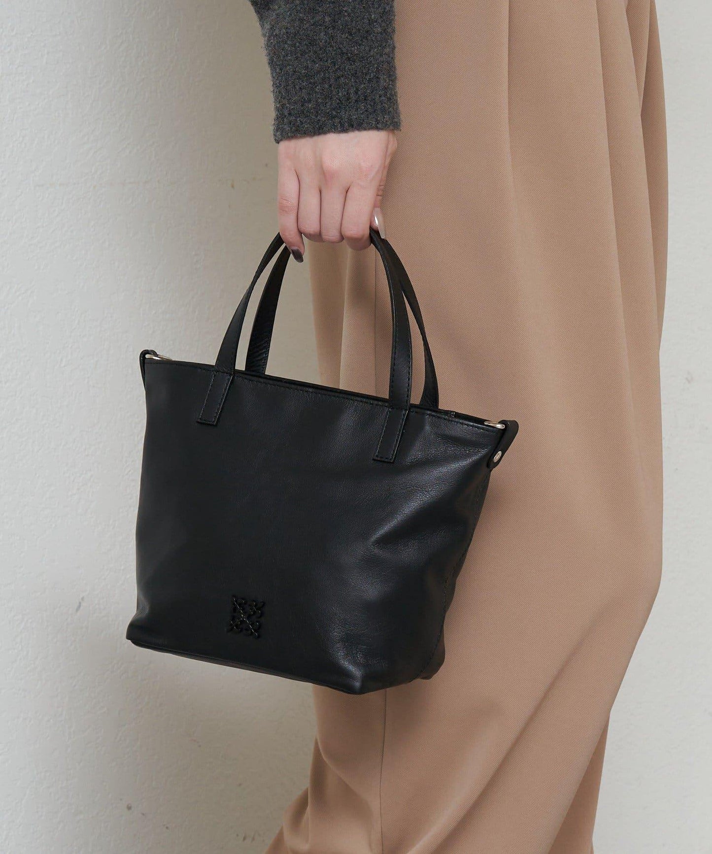 皮革兩用迷你托特包