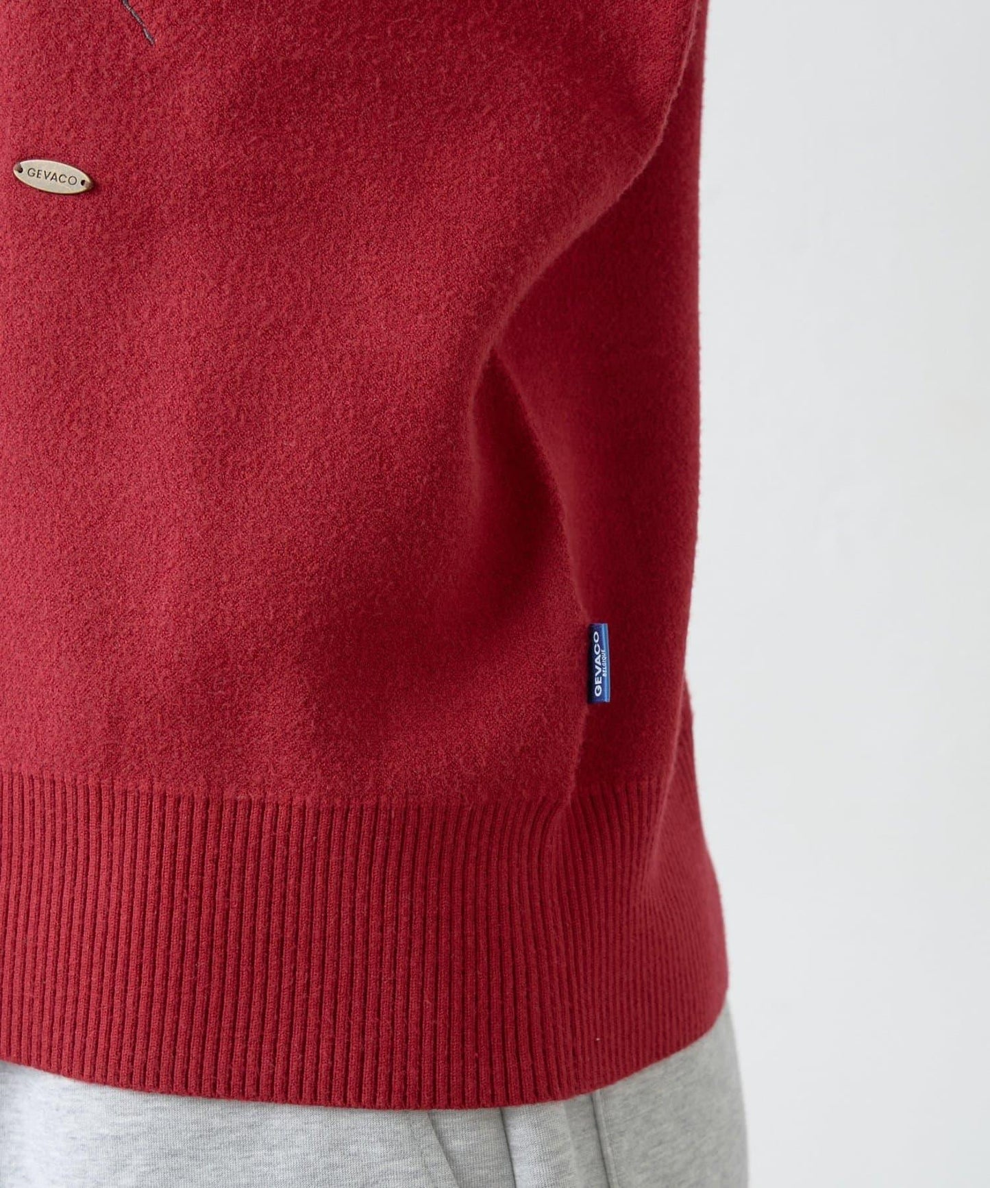 【GEVACO】花卉提花針織衫