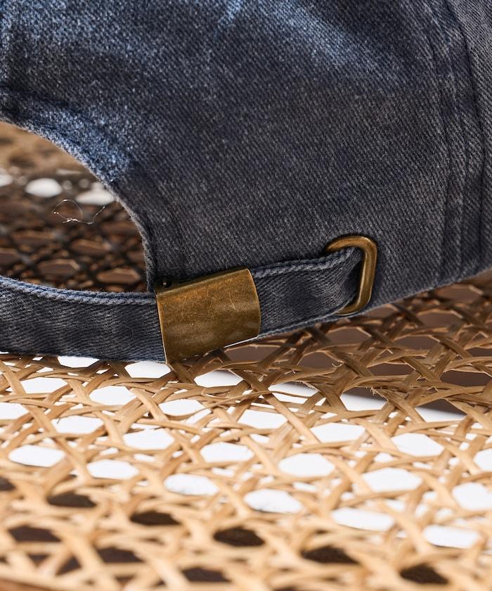 學院風標誌刺繡棒球帽