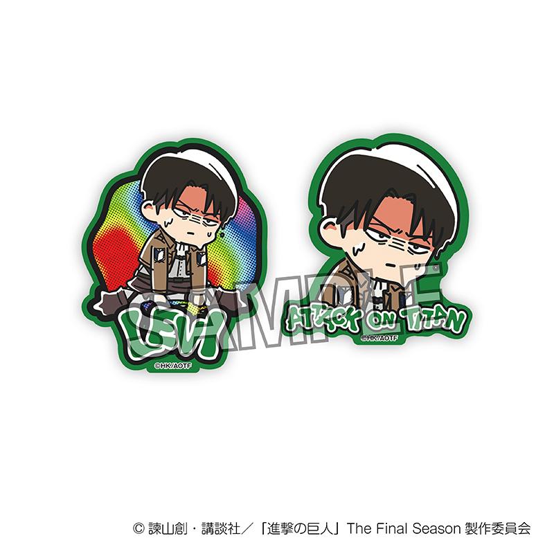 《進擊的巨人》ATSUI貼紙套裝 利威爾