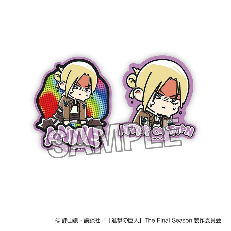 《進擊的巨人》ATSUI貼紙套裝 阿尼