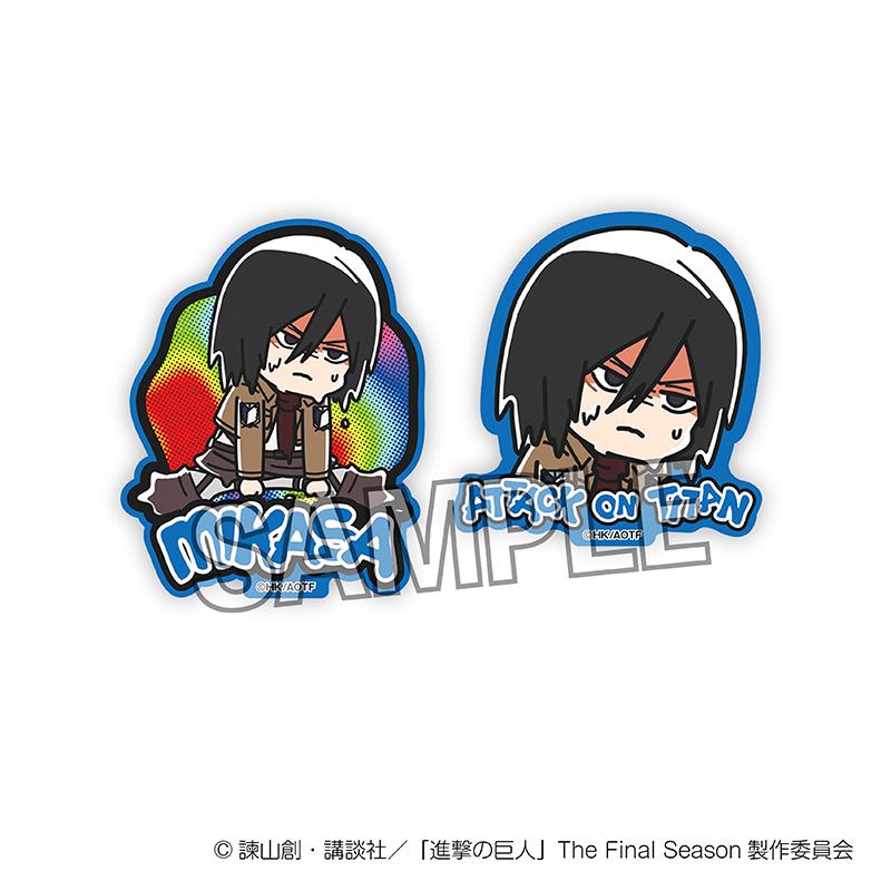 《進擊的巨人》ATSUI貼紙套裝 米卡莎