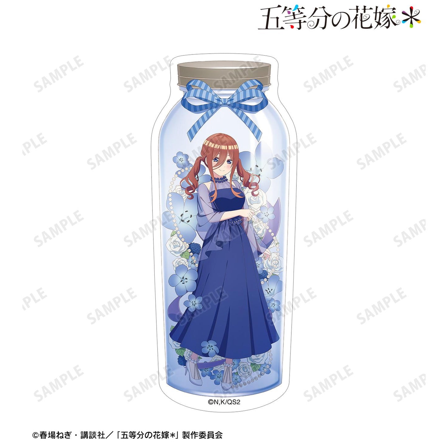 《五等分的新娘》*_新繪中野三玖植物標本款異形貼紙