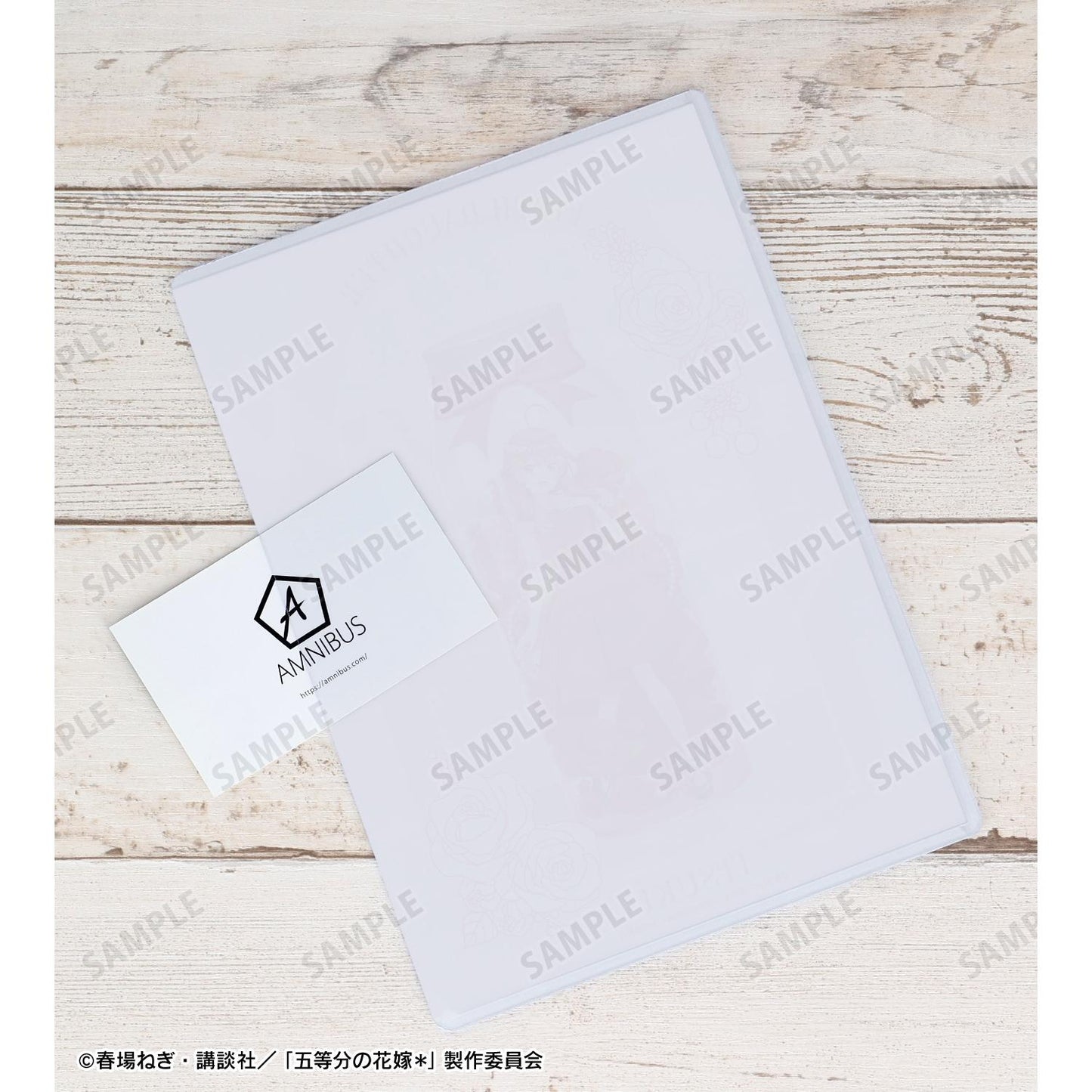 《五等分的新娘》*_新繪中野五月植物標本風A5硬質收納盒