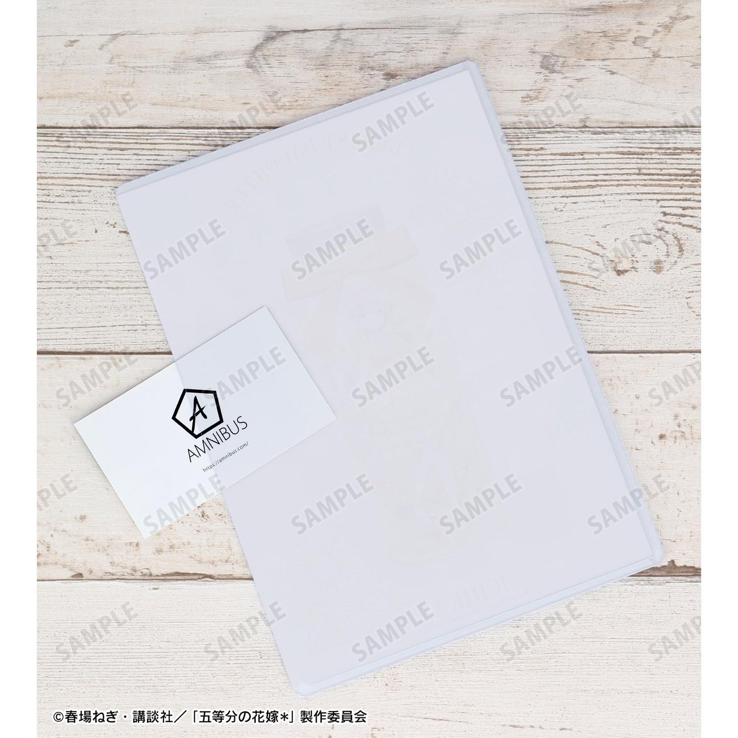 《五等分的新娘》*_新繪中野一花植物標本風A5硬質保護殼