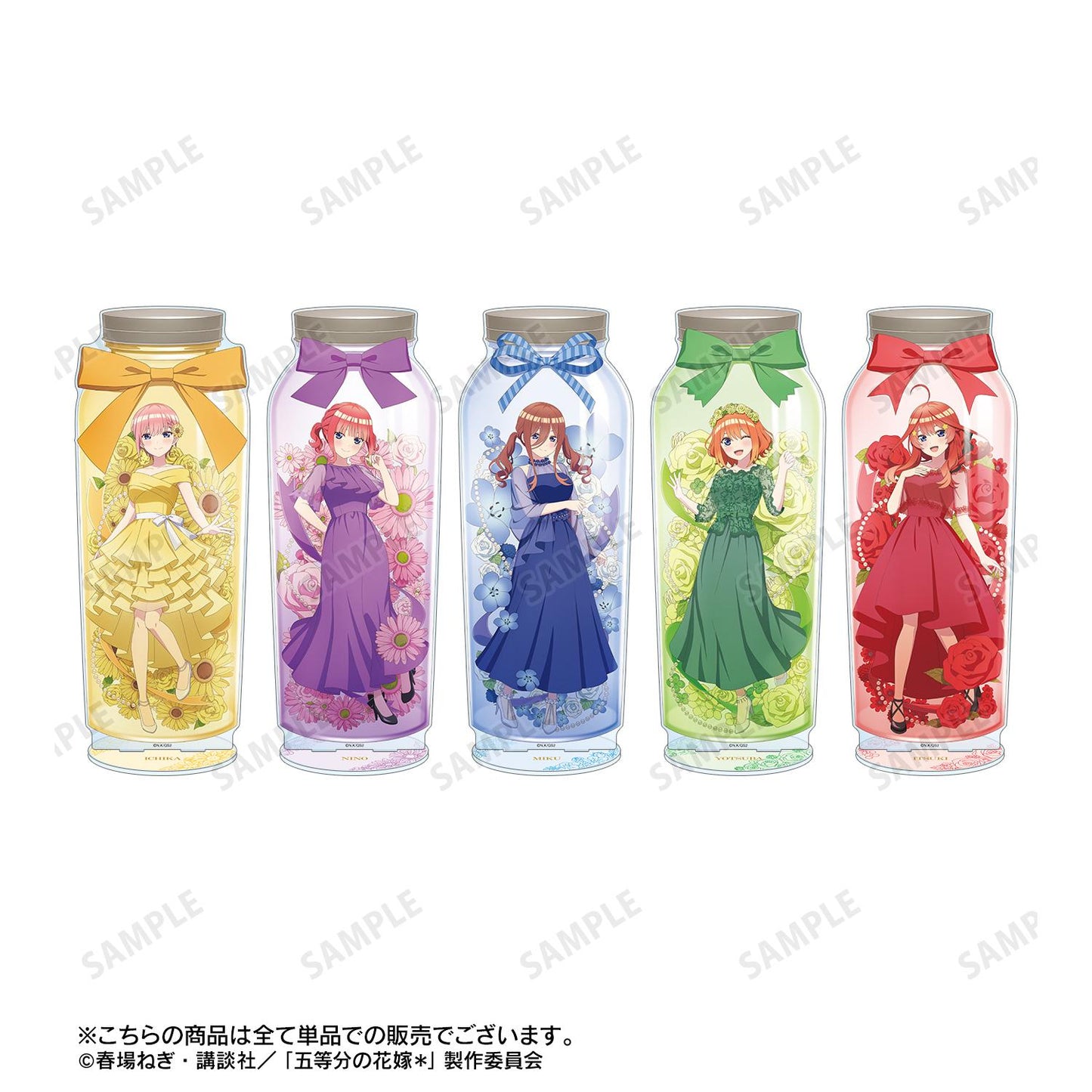 《五等分的新娘》*_新繪中野四葉植物標本ver.特大亞克力立牌