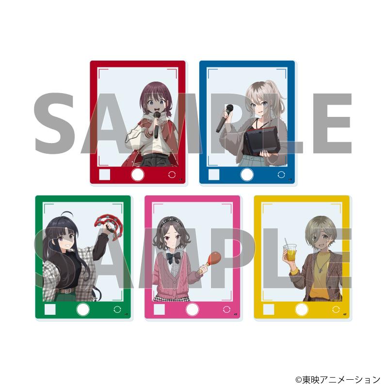 《哭泣少女樂隊》亞克力卡片01/全套(共5種)(新繪插畫)【全套/5個裝】